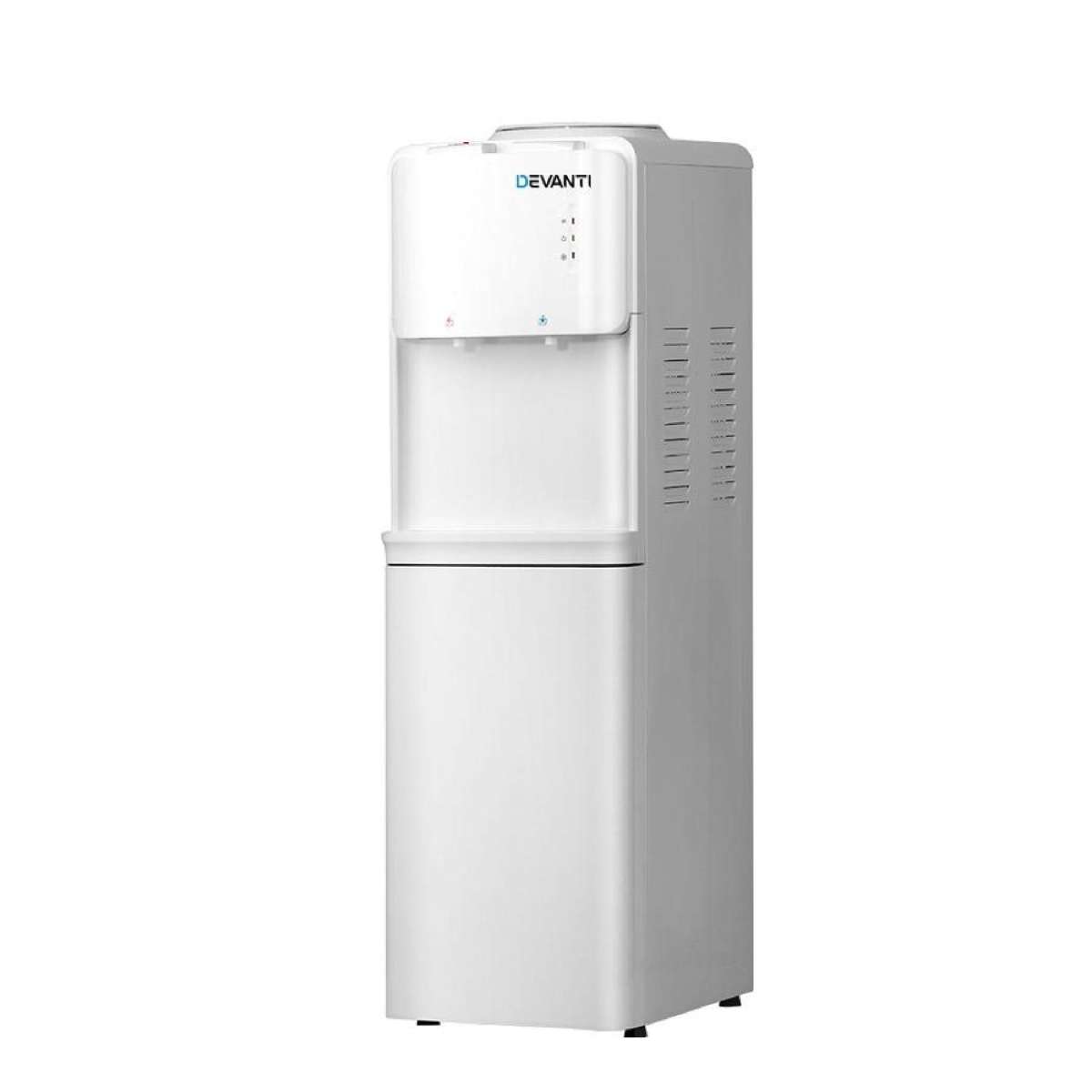 Devanti Water Cooler Set Dispenser Stand Cold Hot Purifier 22L Bottle Filter Model 1: Black