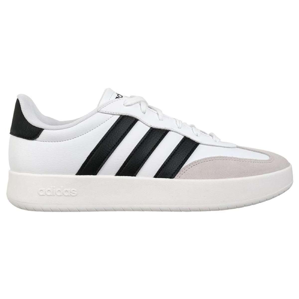 Adidas Men's Barreda Sneakers Cloud White/Core Black/Grey One US Men's 11