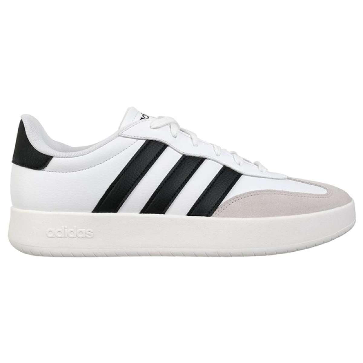 Adidas Men's Barreda Sneakers Cloud White/Core Black/Grey One US Men's 12