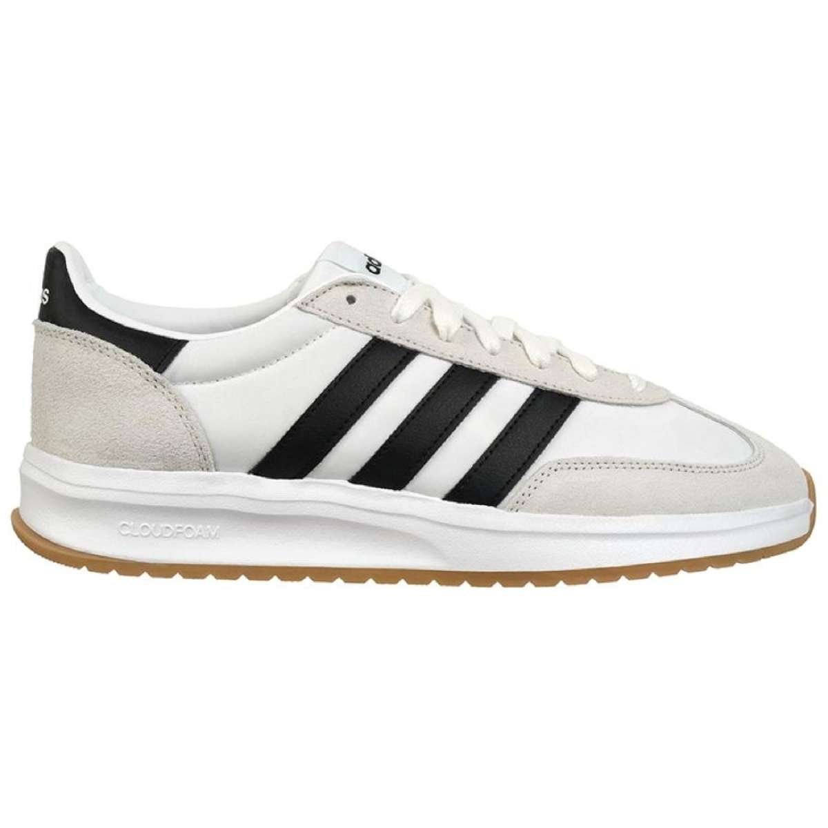 Adidas Men's Run 70s 2.0 Sneakers Cloud White/Core Black/Grey One US Men's 9