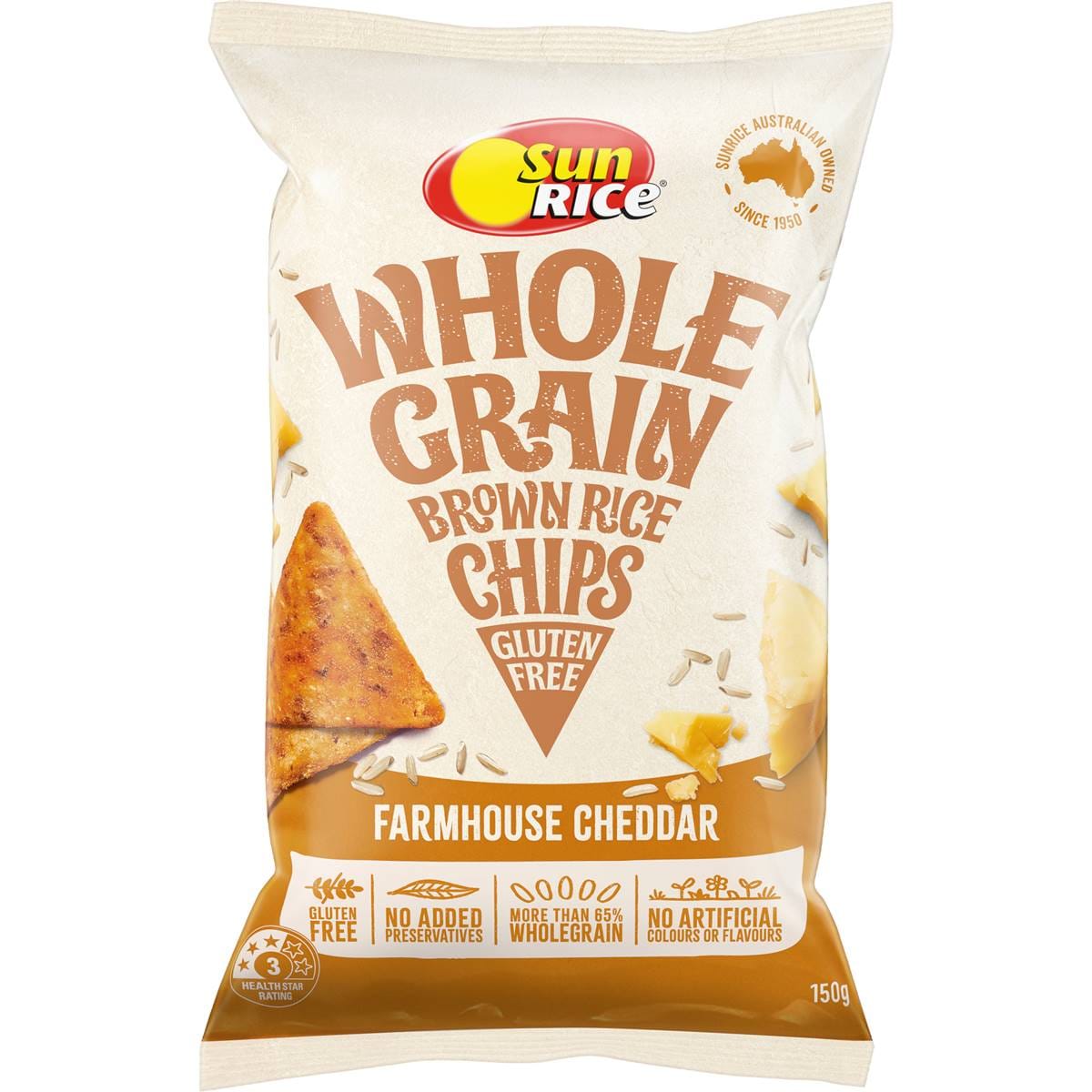 Calories in SunRice Sweet Chili Brown Rice Chips calcount