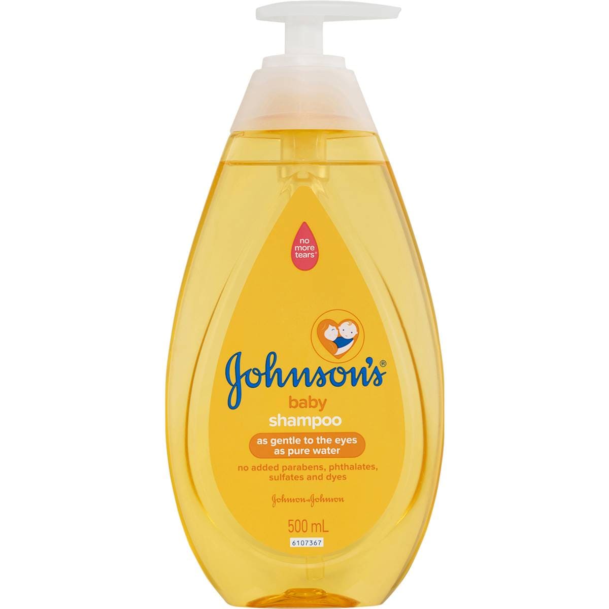 Johnson's Hypoallergenic Gentle Tear Free Cleansing Baby Shampoo 500mL