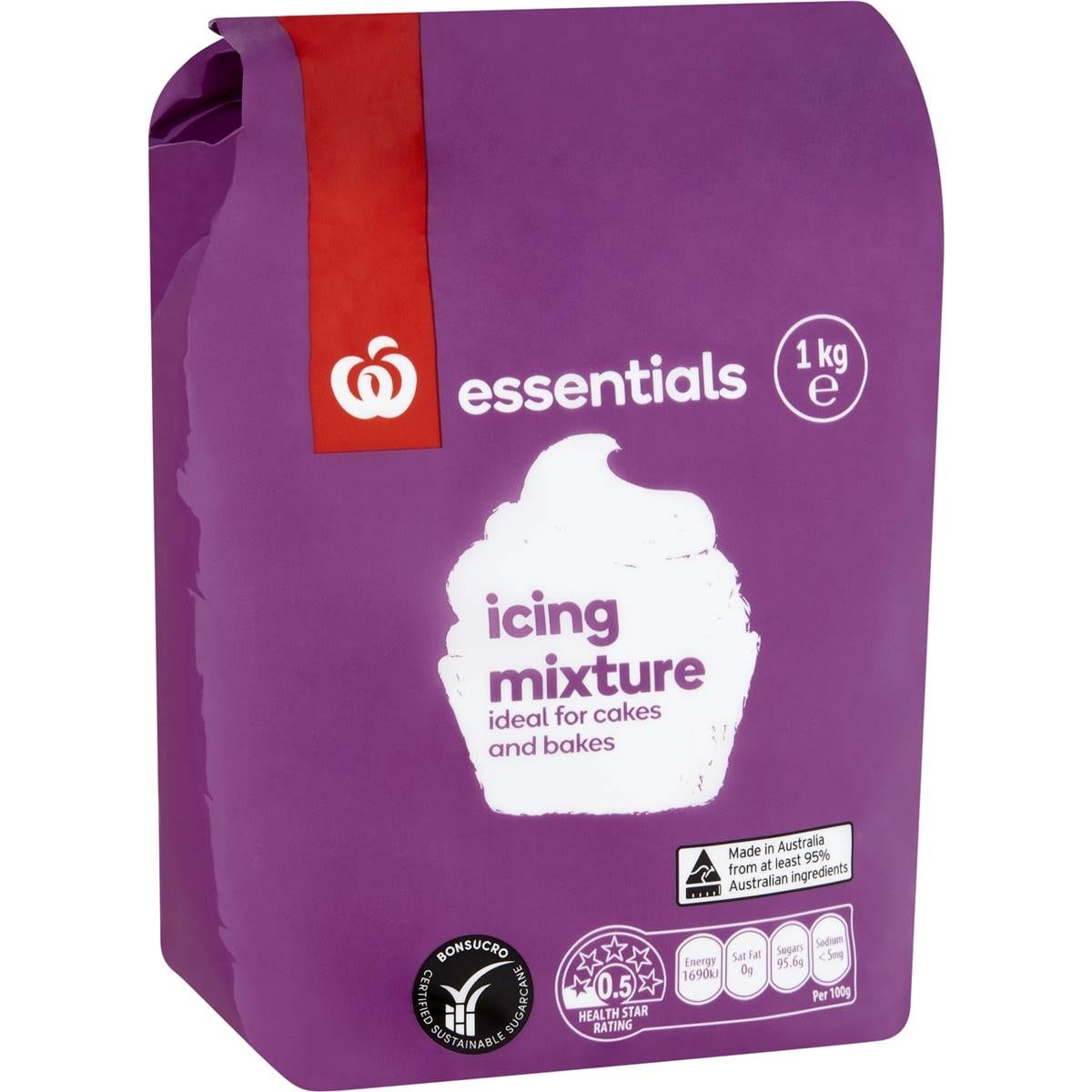 Calories in Essentials Raw Sugar calcount