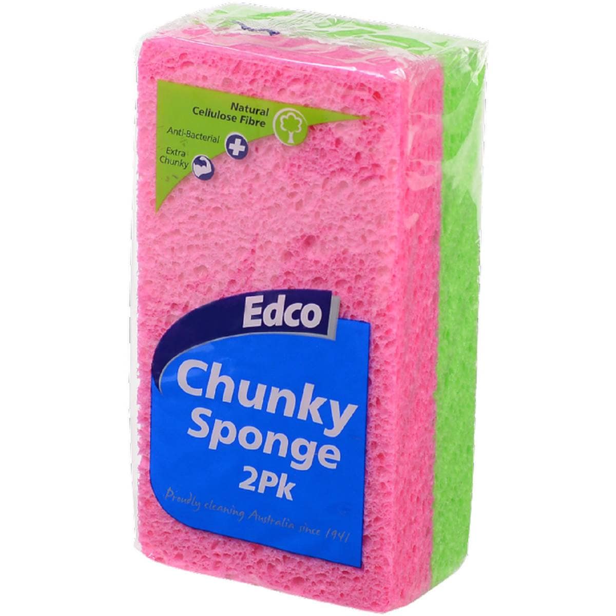 Edco Chunky Sponge 2 pack