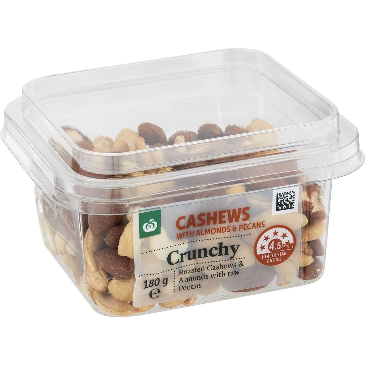 Calories in Woolworths Snack Pot Cashew, Almond & Pecan Mix