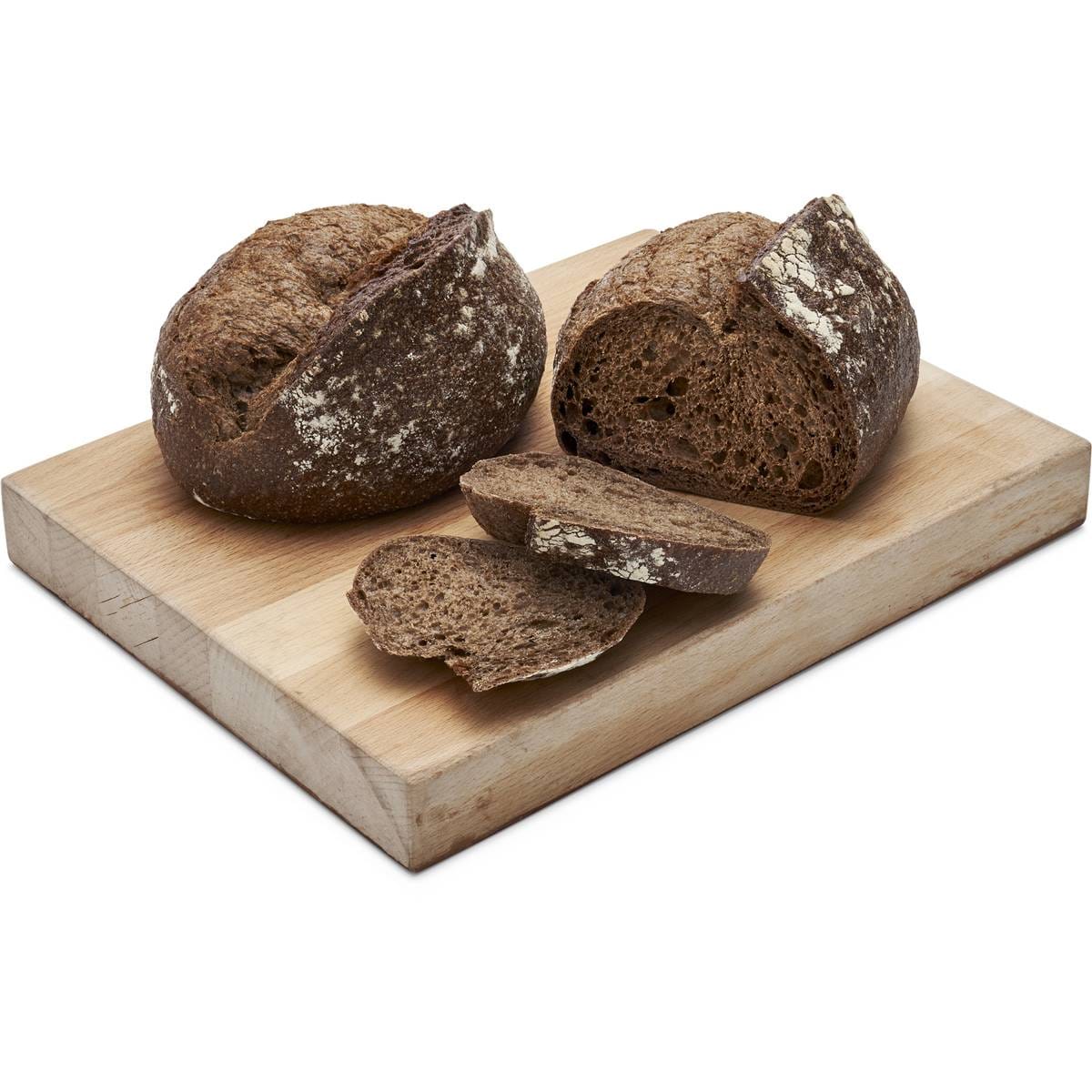 Woolworths 35hr Sourdough Mini Loaf Dark Rye