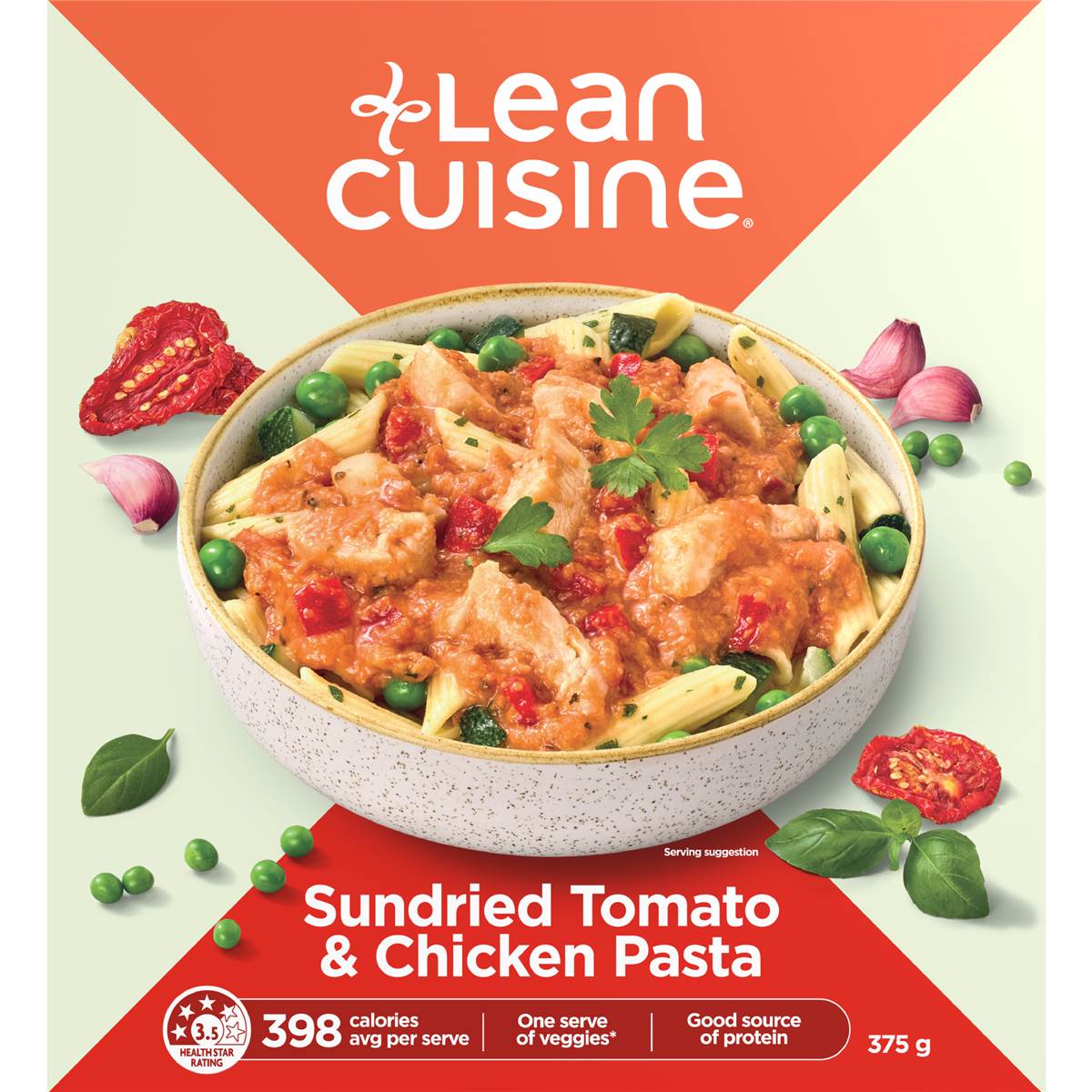 Lean Cuisine Sundried Tomato & Chicken Pasta Frozen Meal 375g