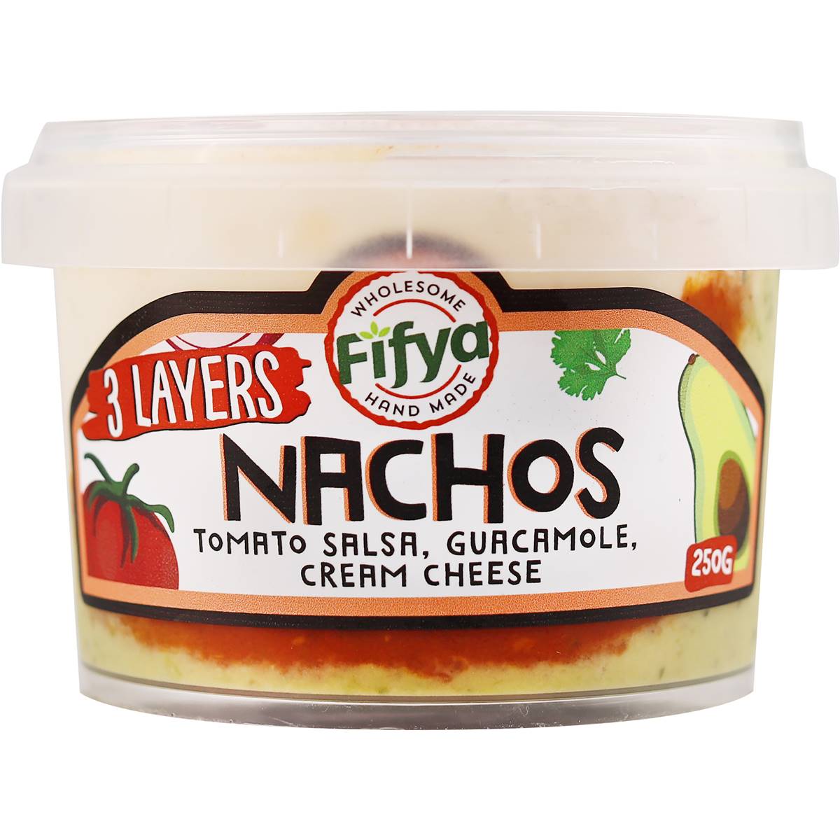 Calories in Fifya 3 Layer Nacho Dip Calorie Counter Australia