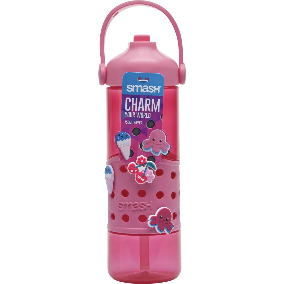 Smash Charm Your World Sipper Bottle Assorted 750mL each