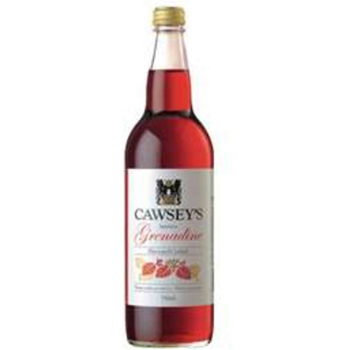 Cawsey's Grenadine Cordial 750ml Woolworths