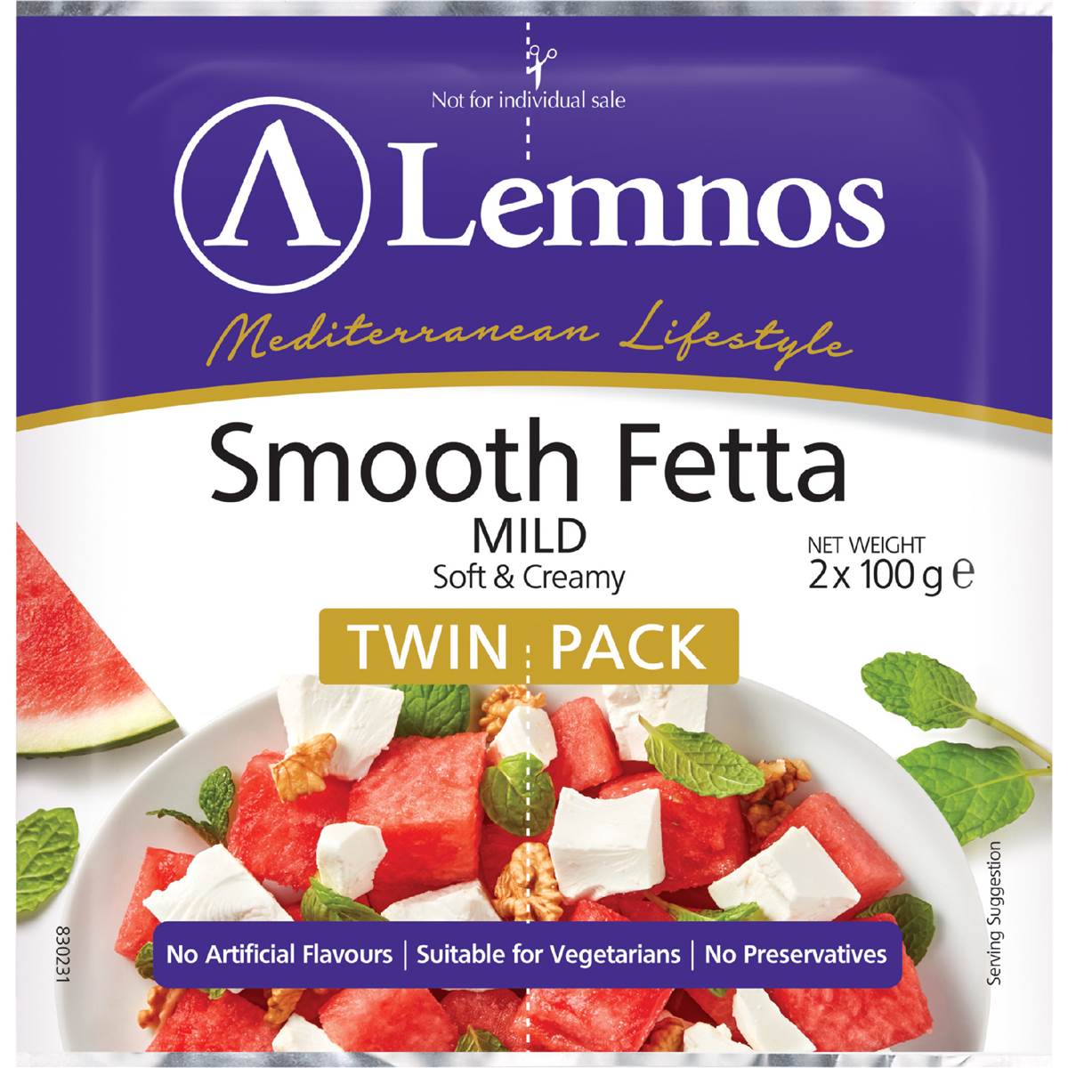 Lemnos Smooth Fetta Mild Twin