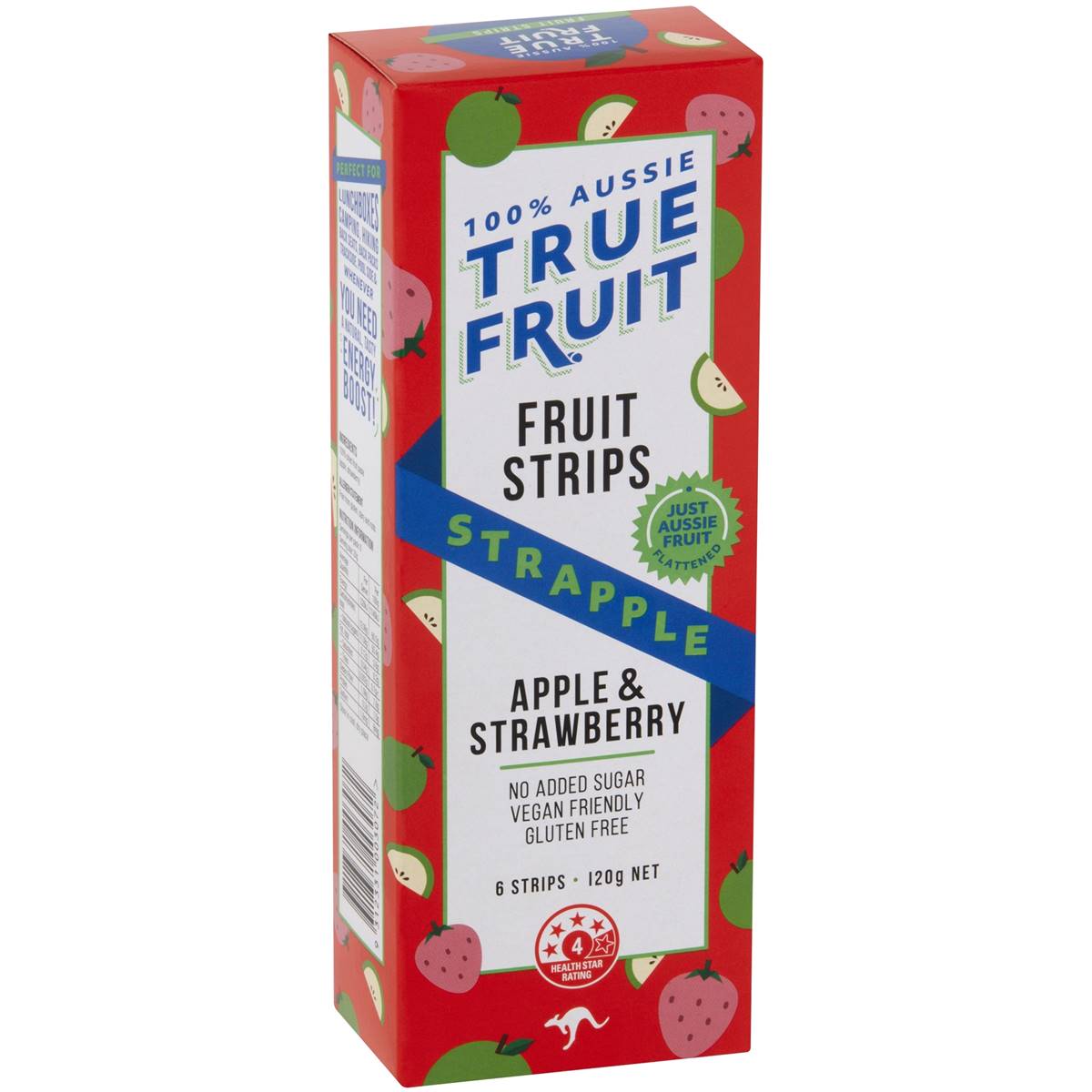 Calories in Sun Valley True Fruit Strapple Apple & Strawberry Fruit Strips