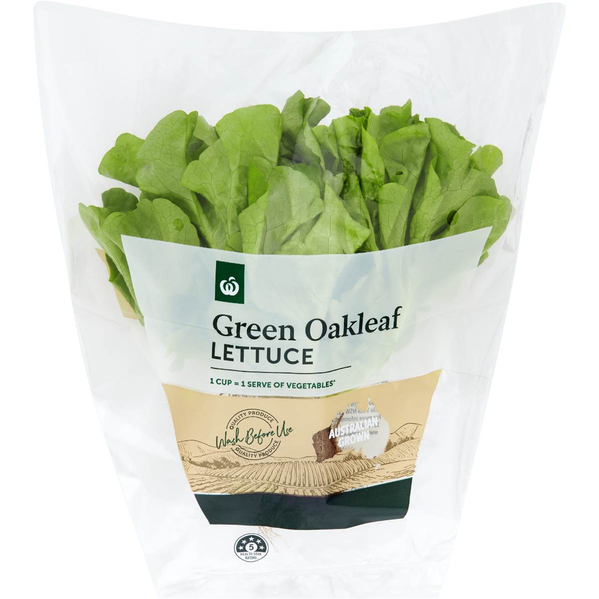 Calories in Select Lettuce Oakleaf Green calcount