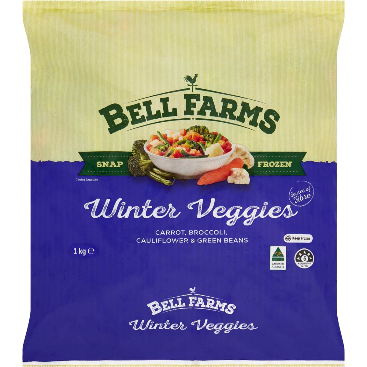 Bell Farms Snap Frozen Winter Veggies
