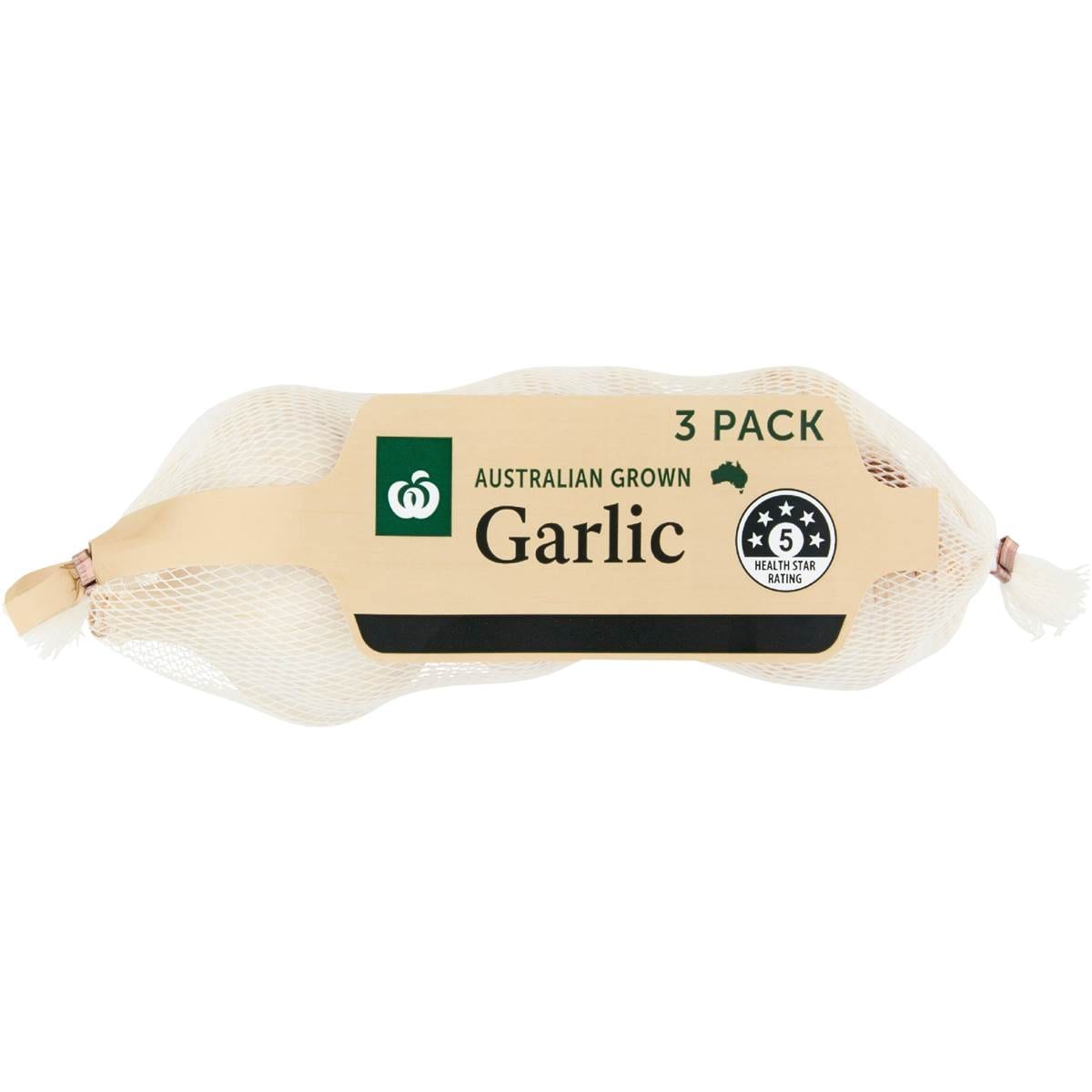 Woolworths Garlic 3 pack
