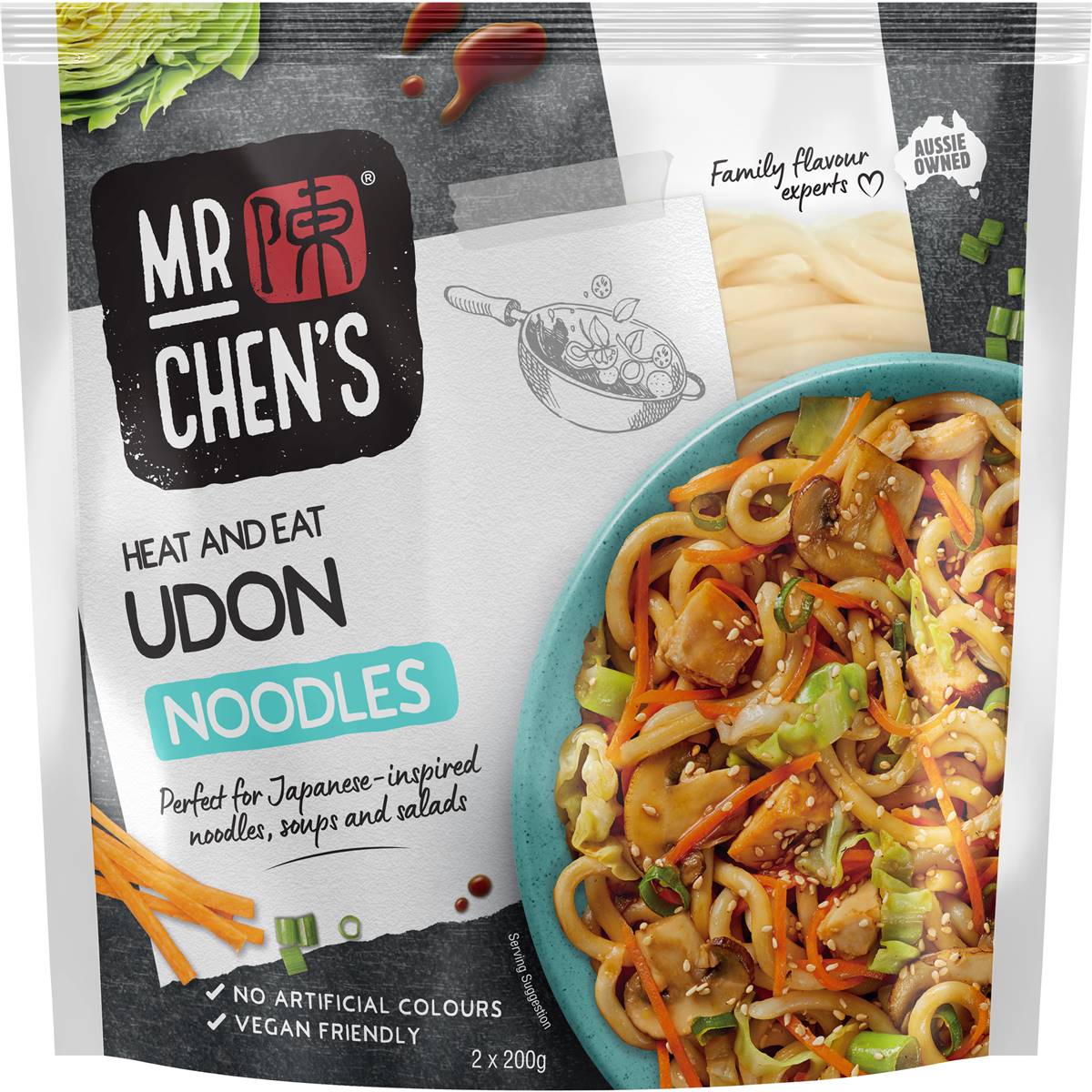 Calories in Mr Chen's Udon Noodles Calorie Counter Australia