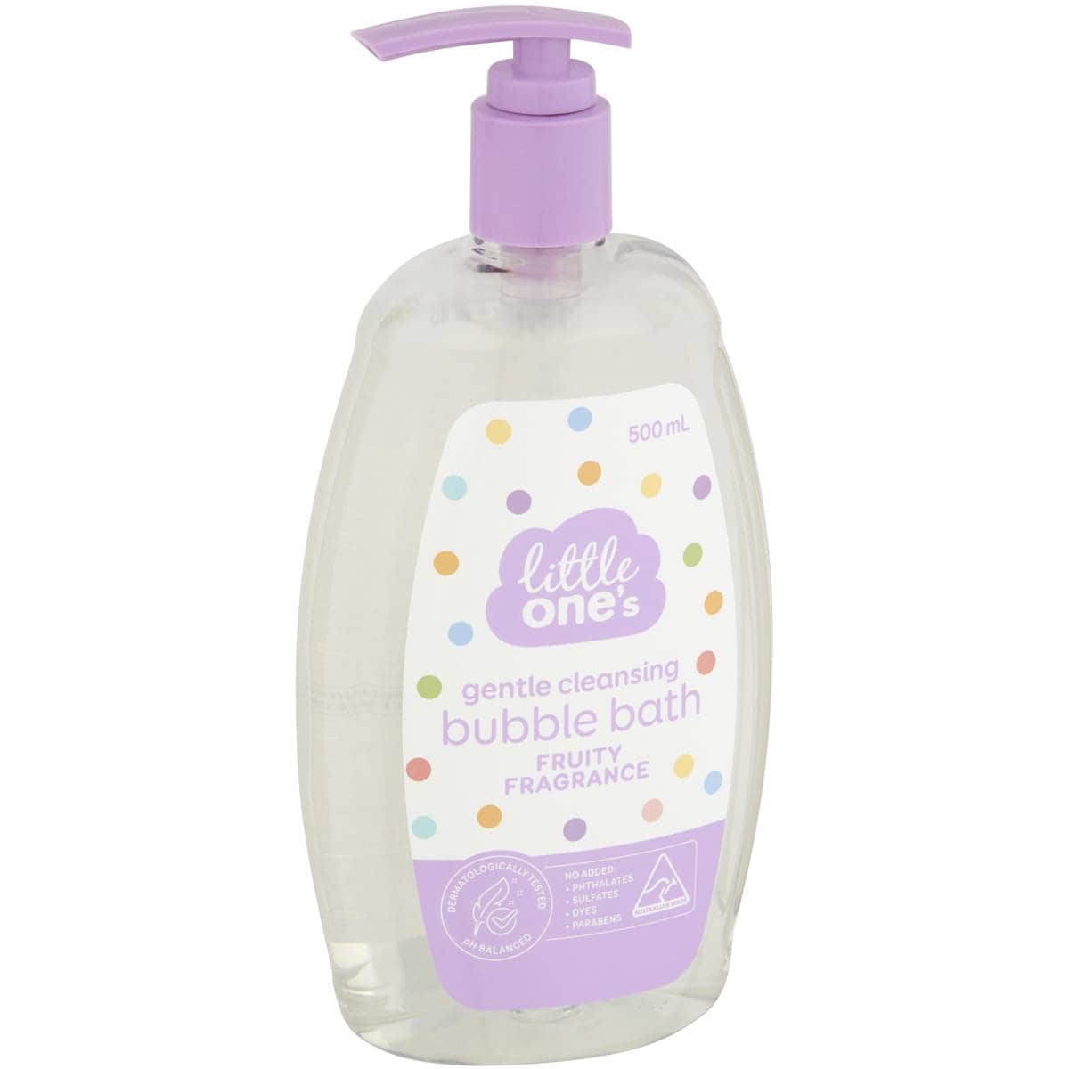 Little One's Gentle Cleansing Bubble Bath Fruity Fragrance