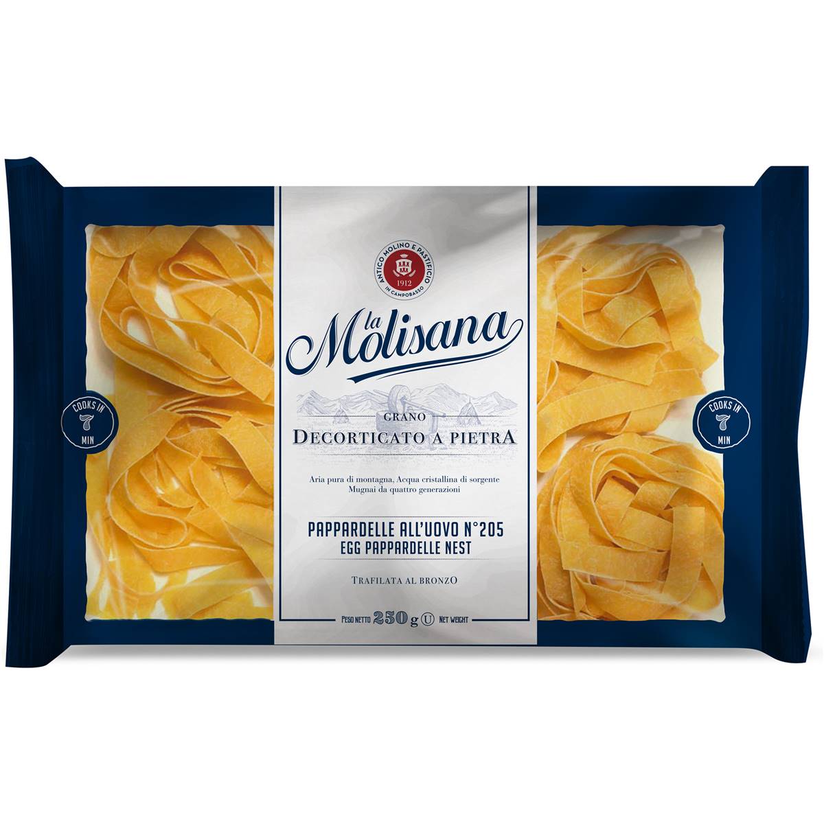 La Molisana Extra Di Lusso Egg Pappardelle Pasta