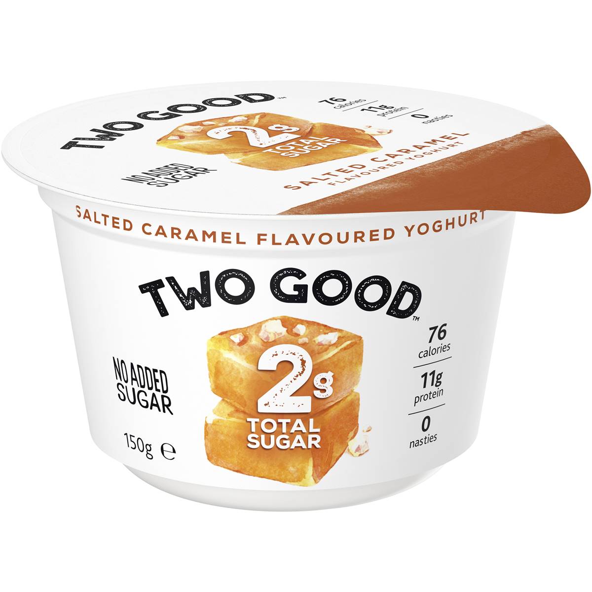 Calories in Two Good Salted Caramel Flavoured Yoghurt