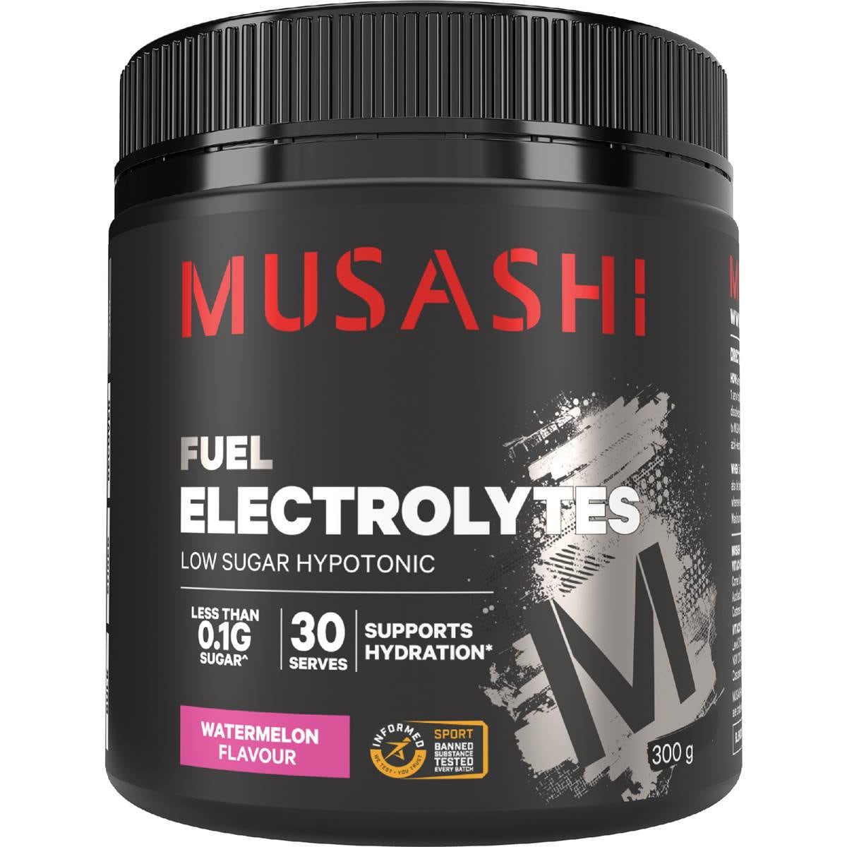 Musashi Electrolytes Watermelon Flavour 300g – Woolworths