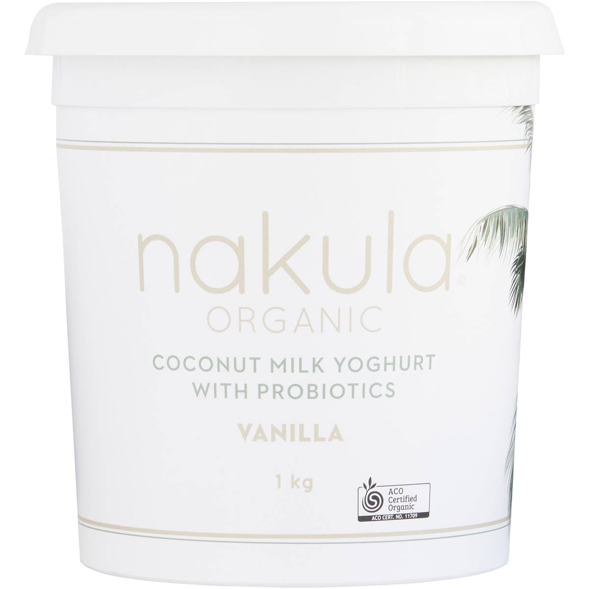 Calories in Nakula Organic Coconut Milk Yoghurt With Probiotics Vanilla