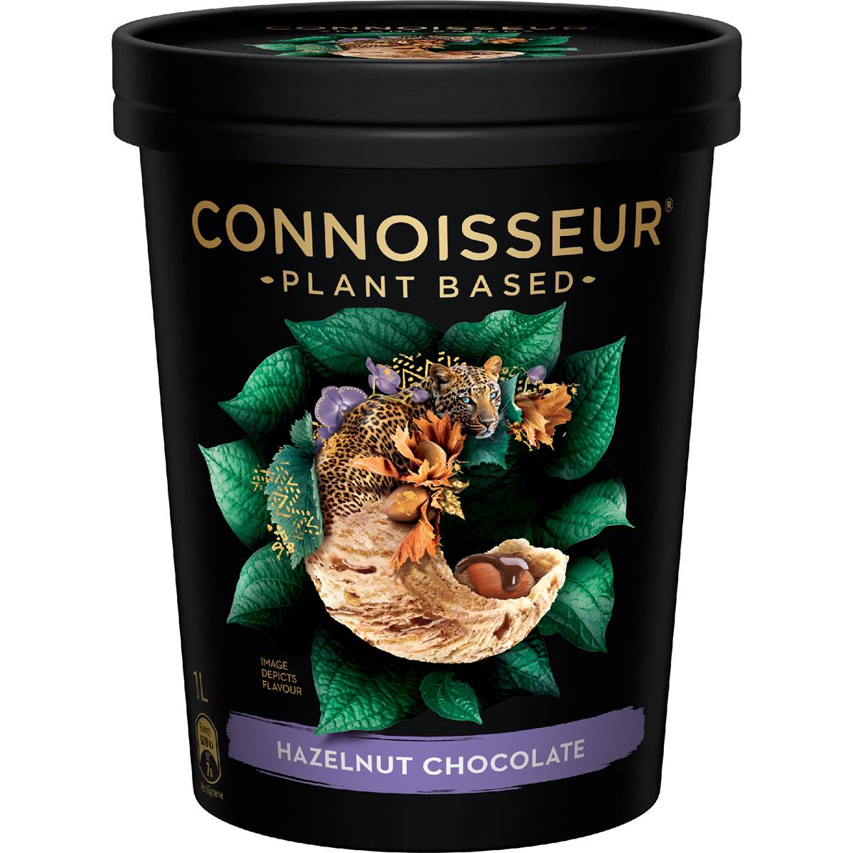 Connoisseur Plant Based Hazelnut Chocolate Frozen Dessert Tub