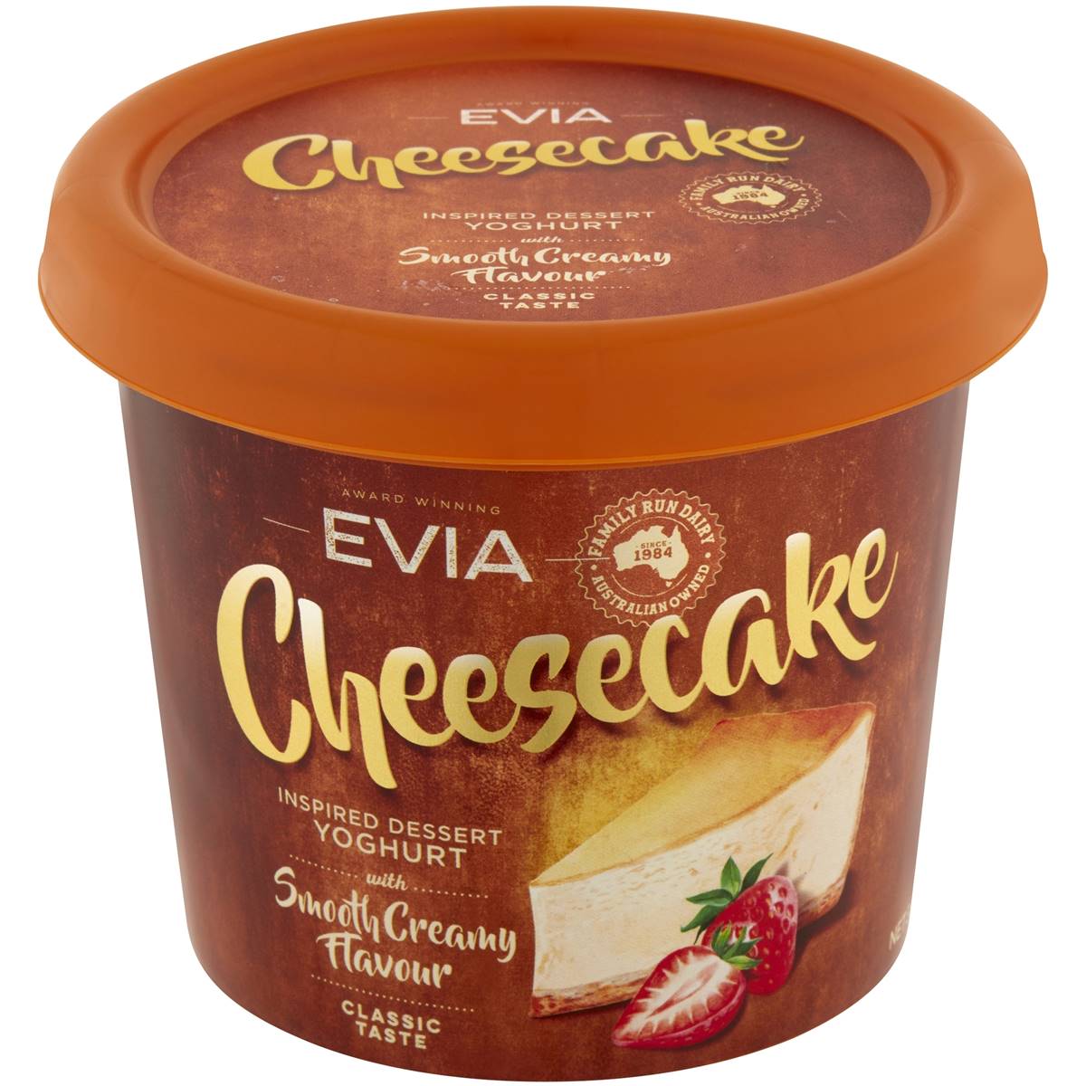 Calories in Evia Cheesecake Inspired Dessert Yoghurt