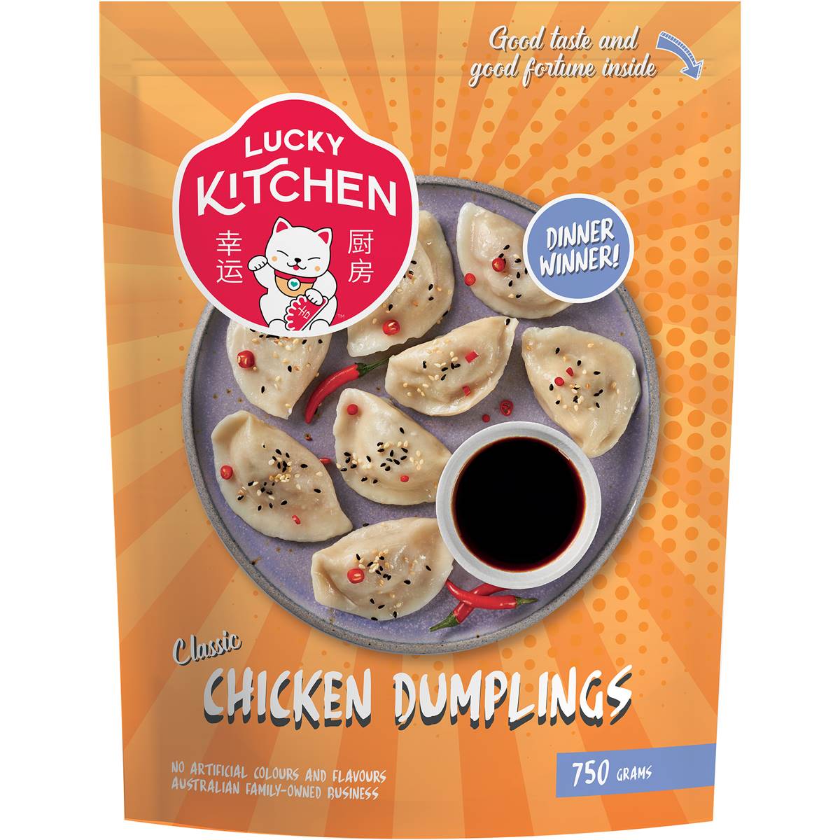 Lucky Kitchen Classic Chicken Dumplings