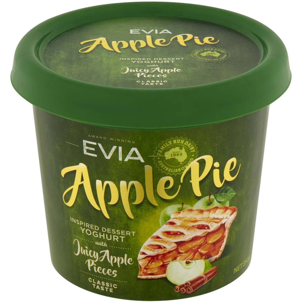 Calories in Evia Apple Pie Inspired Dessert Yoghurt