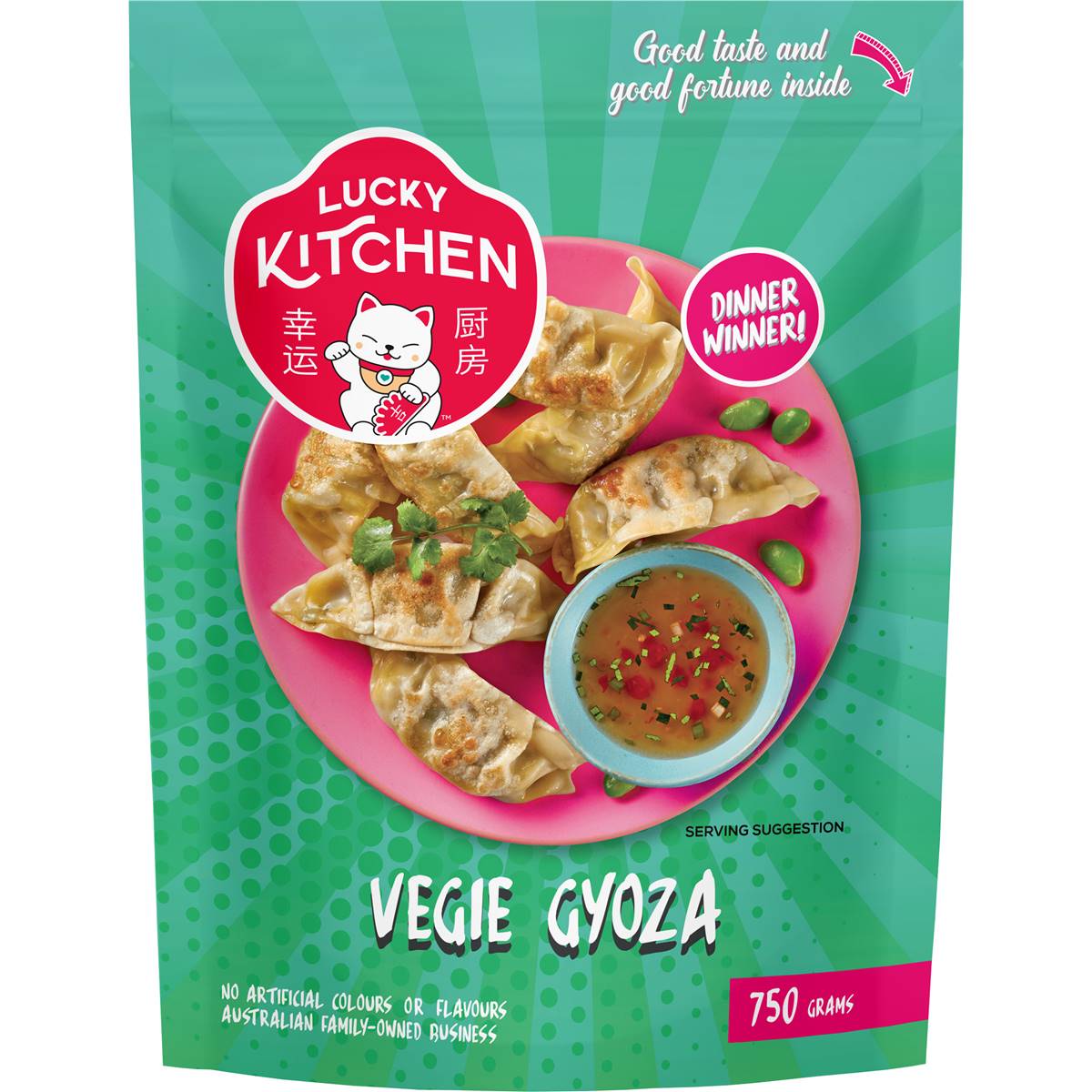 Calories in KB Frozen Vegetable Gyoza calcount