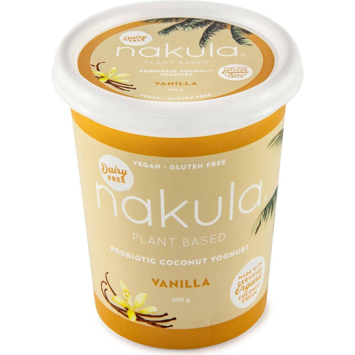 Calories in Nakula Vanilla Coconut Yoghurt