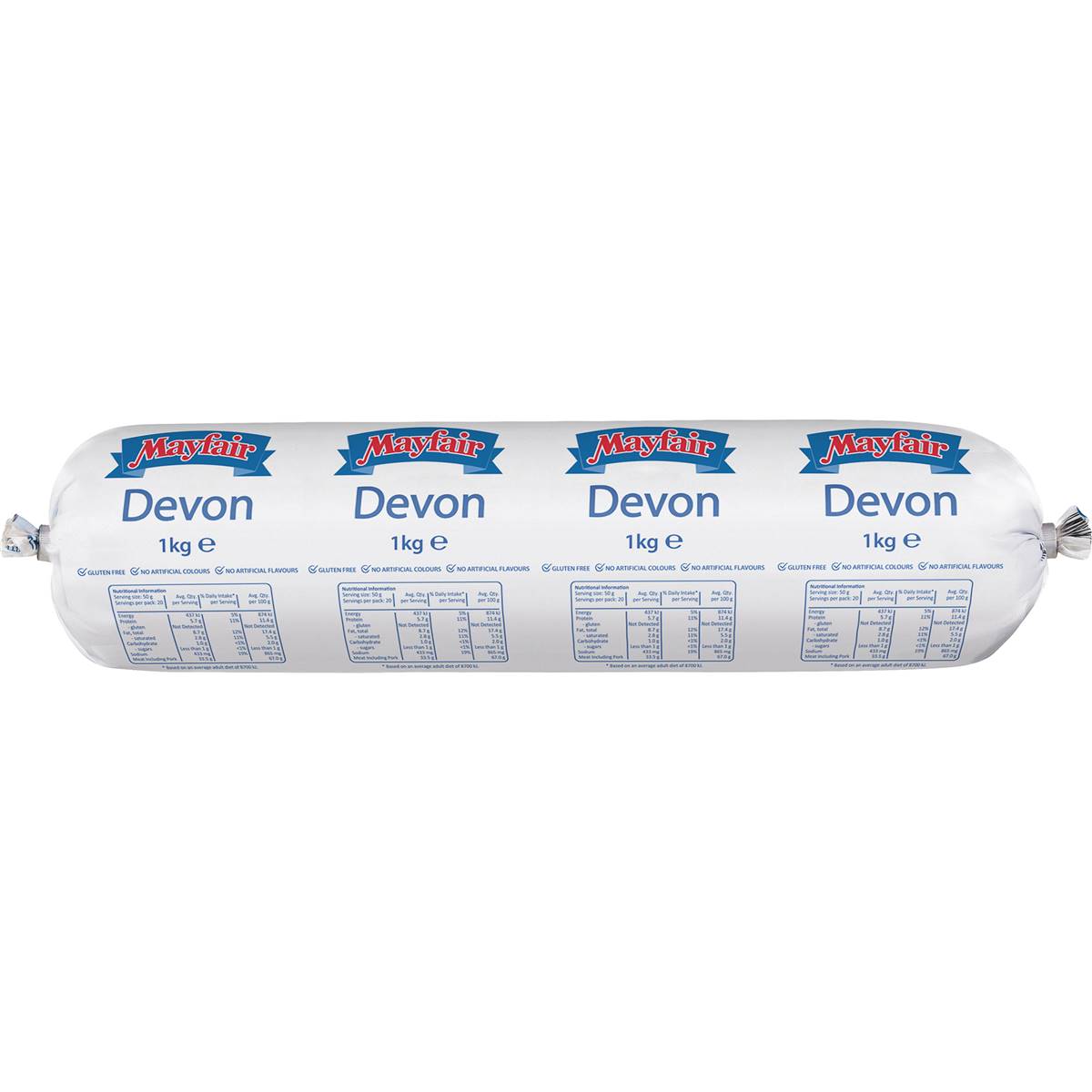 Calories in Essentials Devon Roll calcount