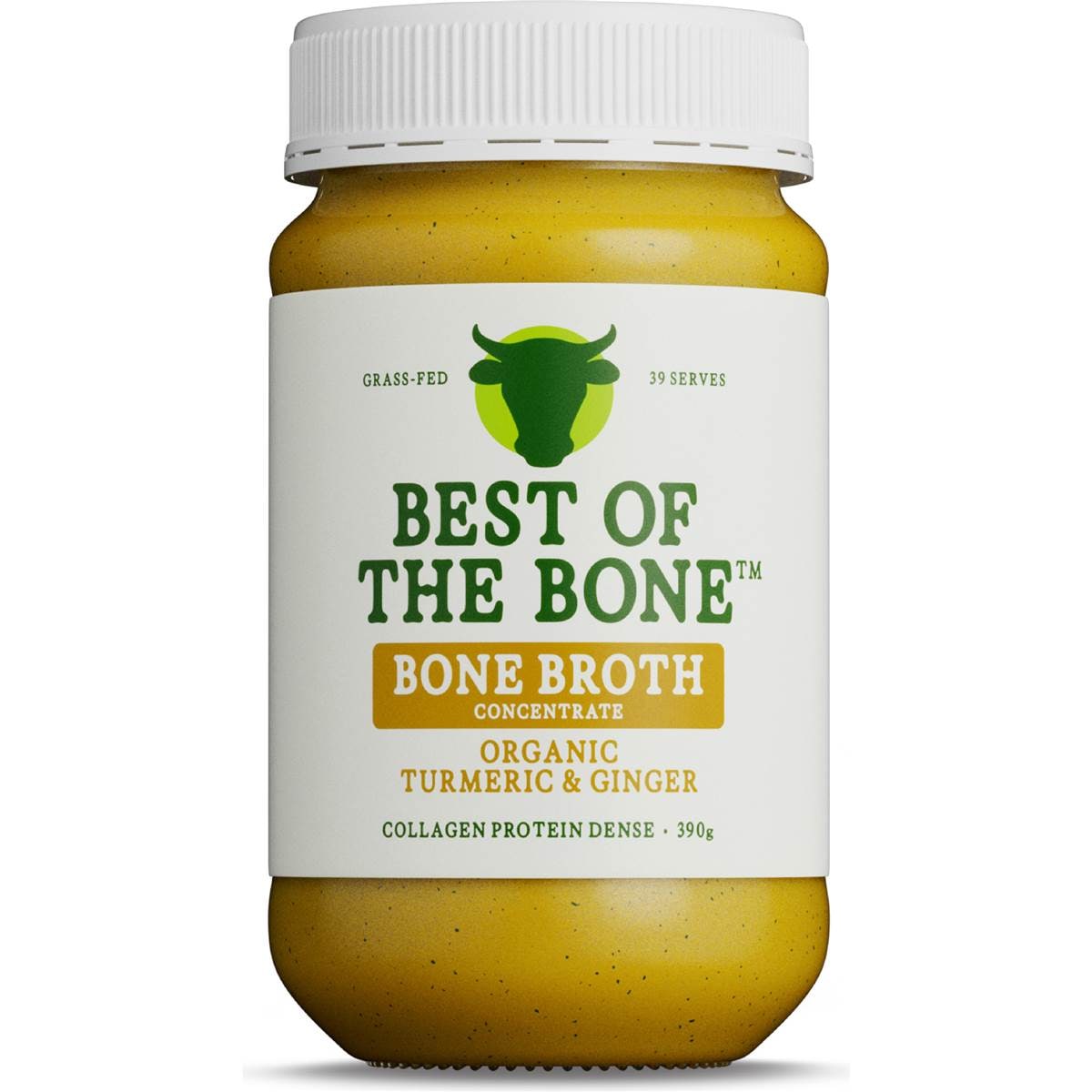Best Of The Bone Broth Concentrate Organic Turmeric & Ginger 390g