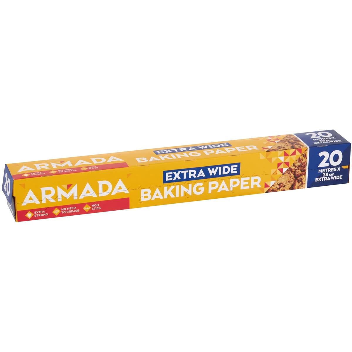 Armada Extra Wide Baking Paper 20m