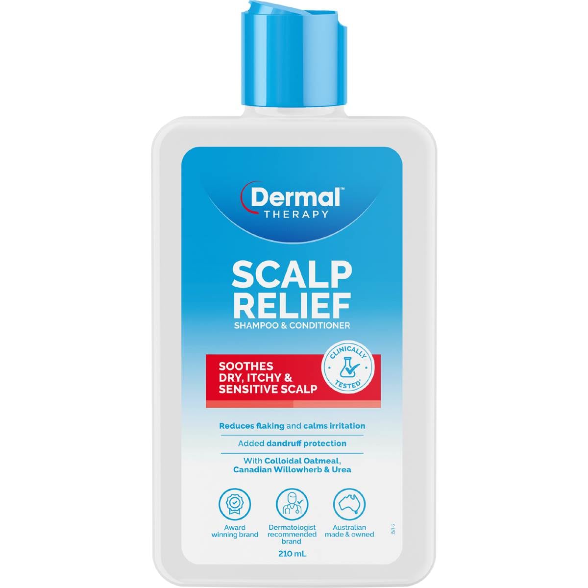 Dermal Therapy Scalp Relief Shampoo & Conditioner 210mL