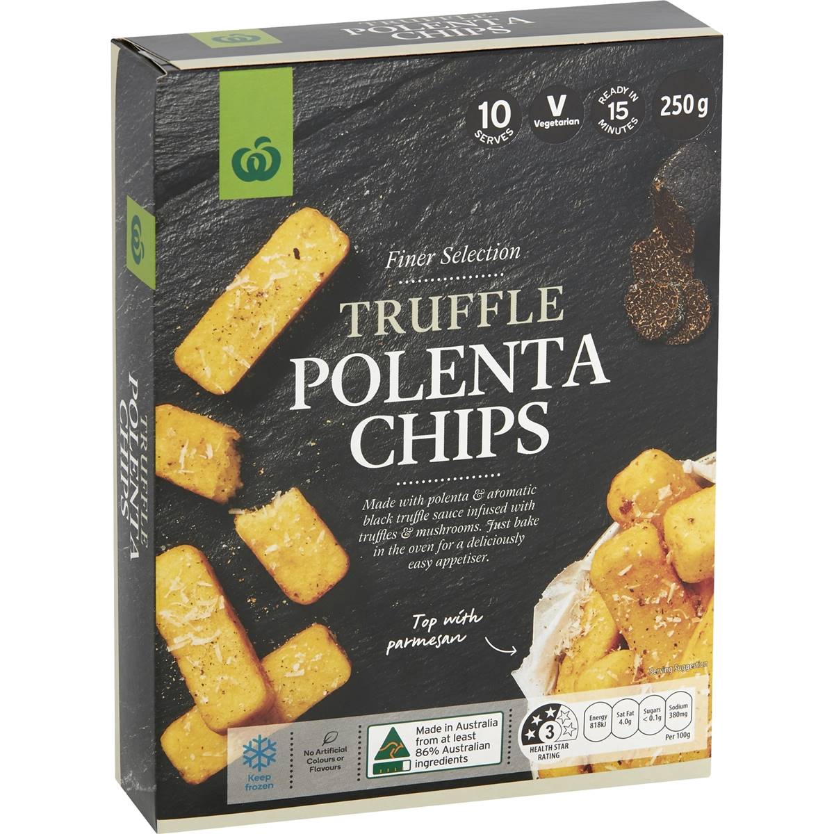 Calories in Woolworths Truffle Polenta Chip