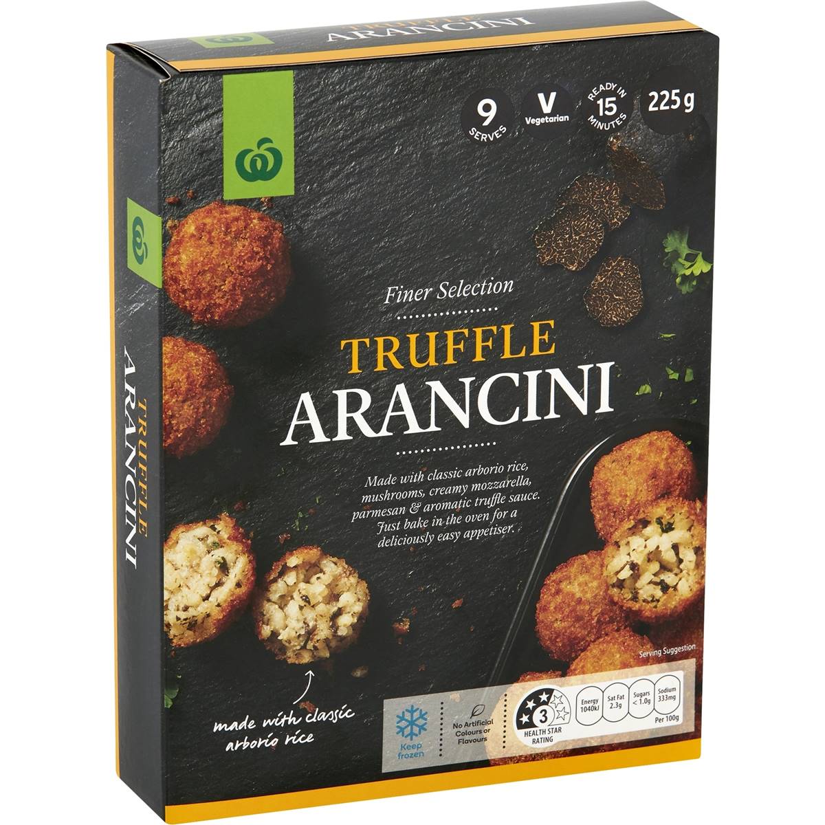 Calories in Woolworths Truffle Arancini