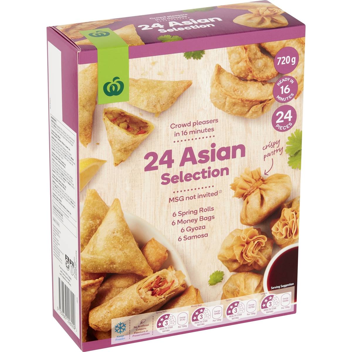 Woolworths Frozen Asian Selection