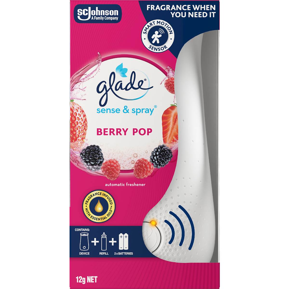 Glade Sense & Spray Automatic Air Freshener Limited Edition each