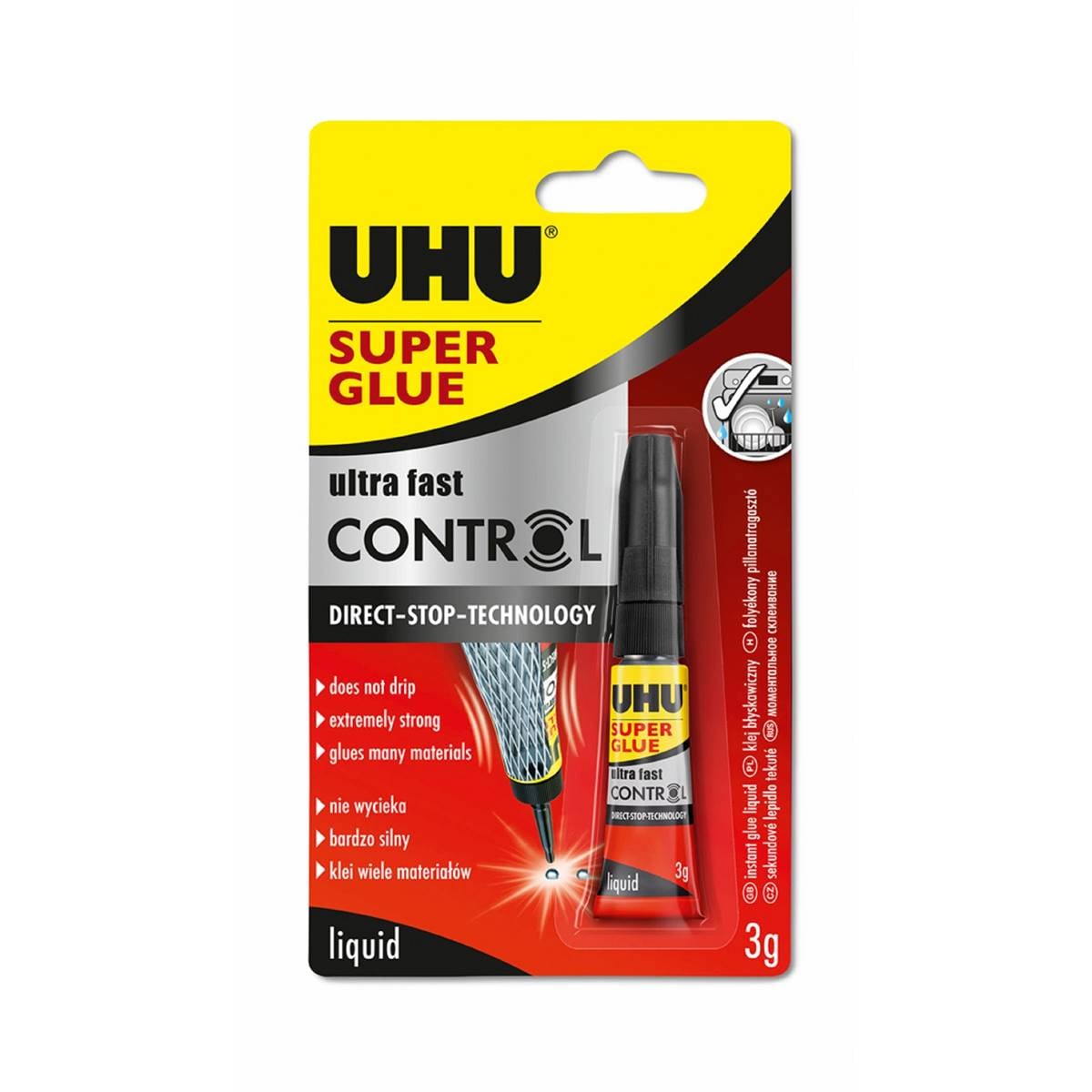 UHU Super Glue Control