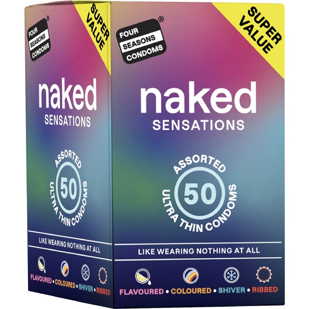 Four Seasons Naked Sensations Condoms