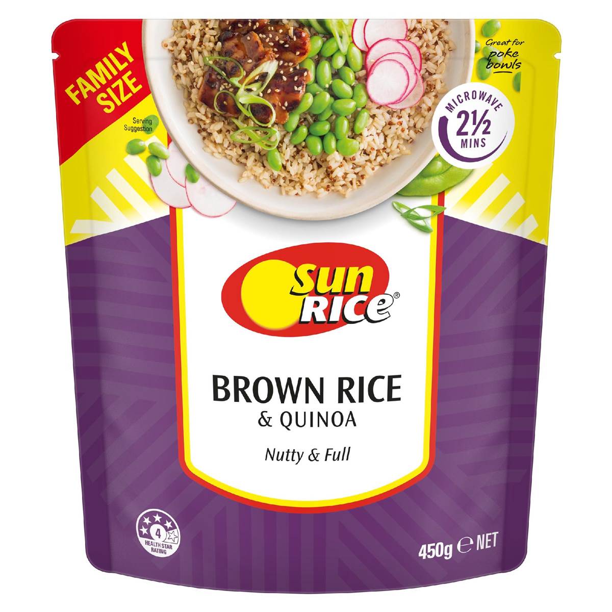 Calories in Coles Microwave Brown Rice & Quinoa calcount
