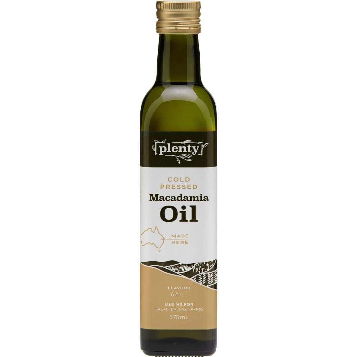 Plenty Cold Pressed Macadamia Oil