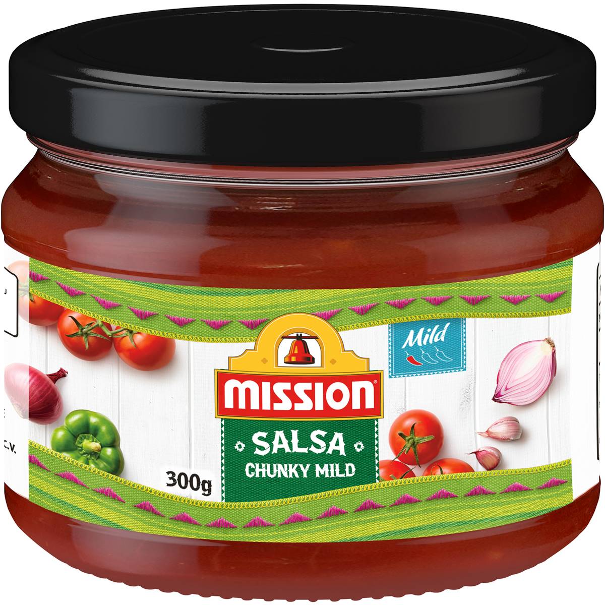Calories in Mission Mild Salsa Chunky