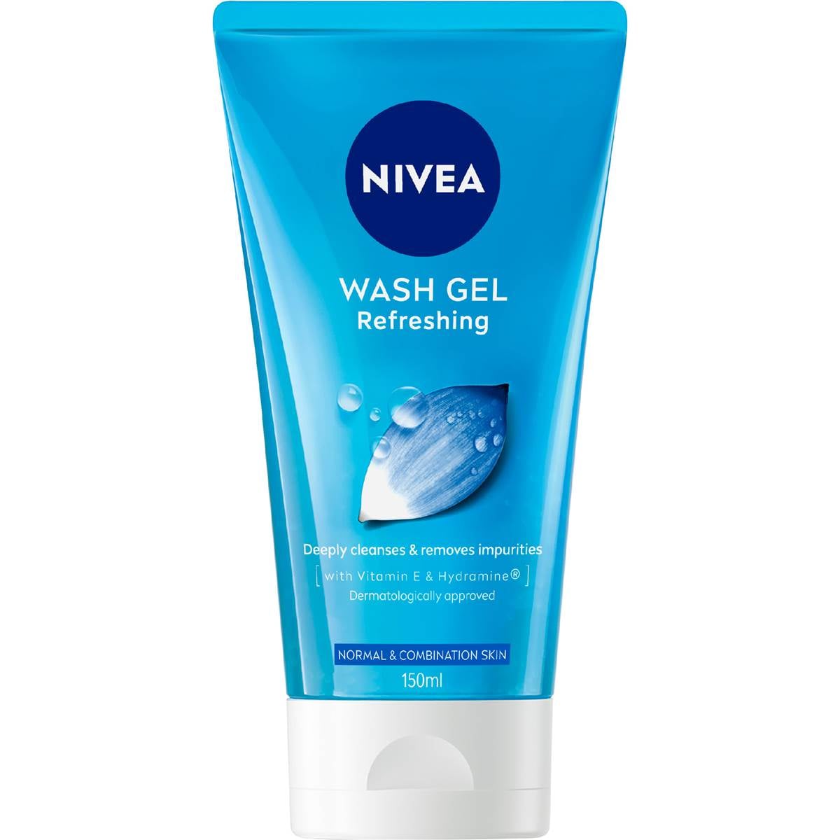 Nivea Refreshing Face Wash Gel Cleanser With Lotus Flower 150mL
