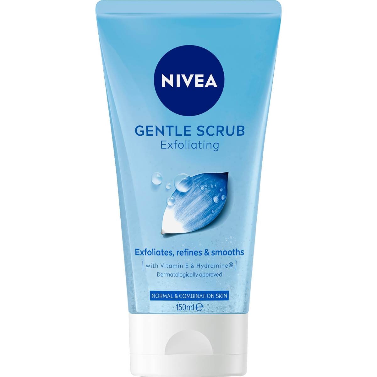 Nivea Gentle Exfoliating Face Scrub For Normal & Combination Skin 150mL
