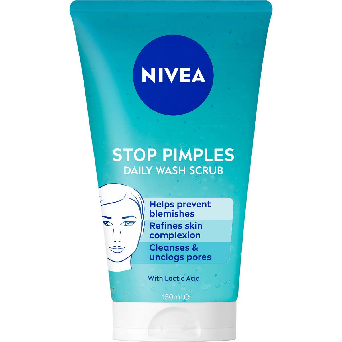 Nivea Stop Pimples Daily Face Wash 150mL