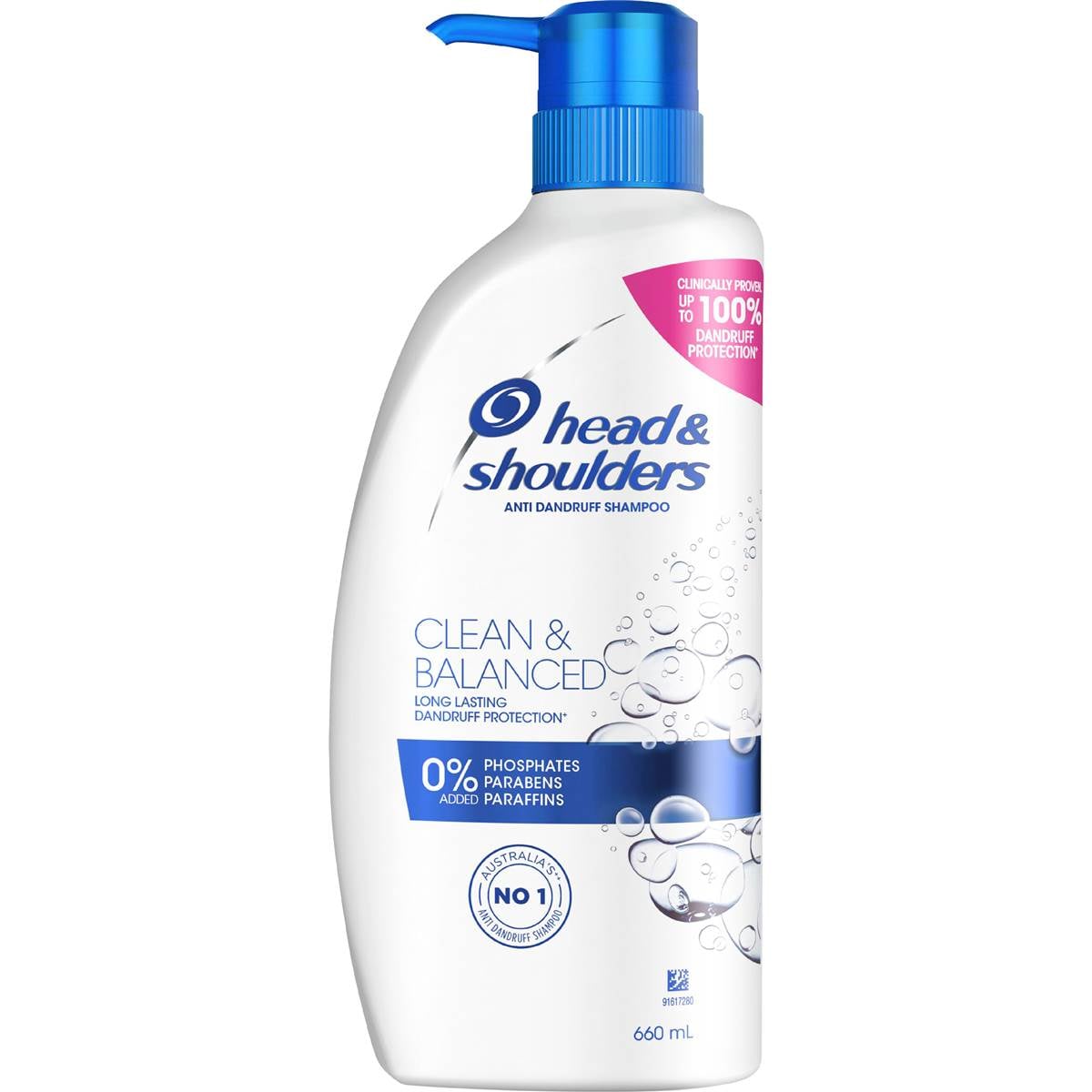 Head & Shoulders Clean & Balanced Anti Dandruff Shampoo 660mL
