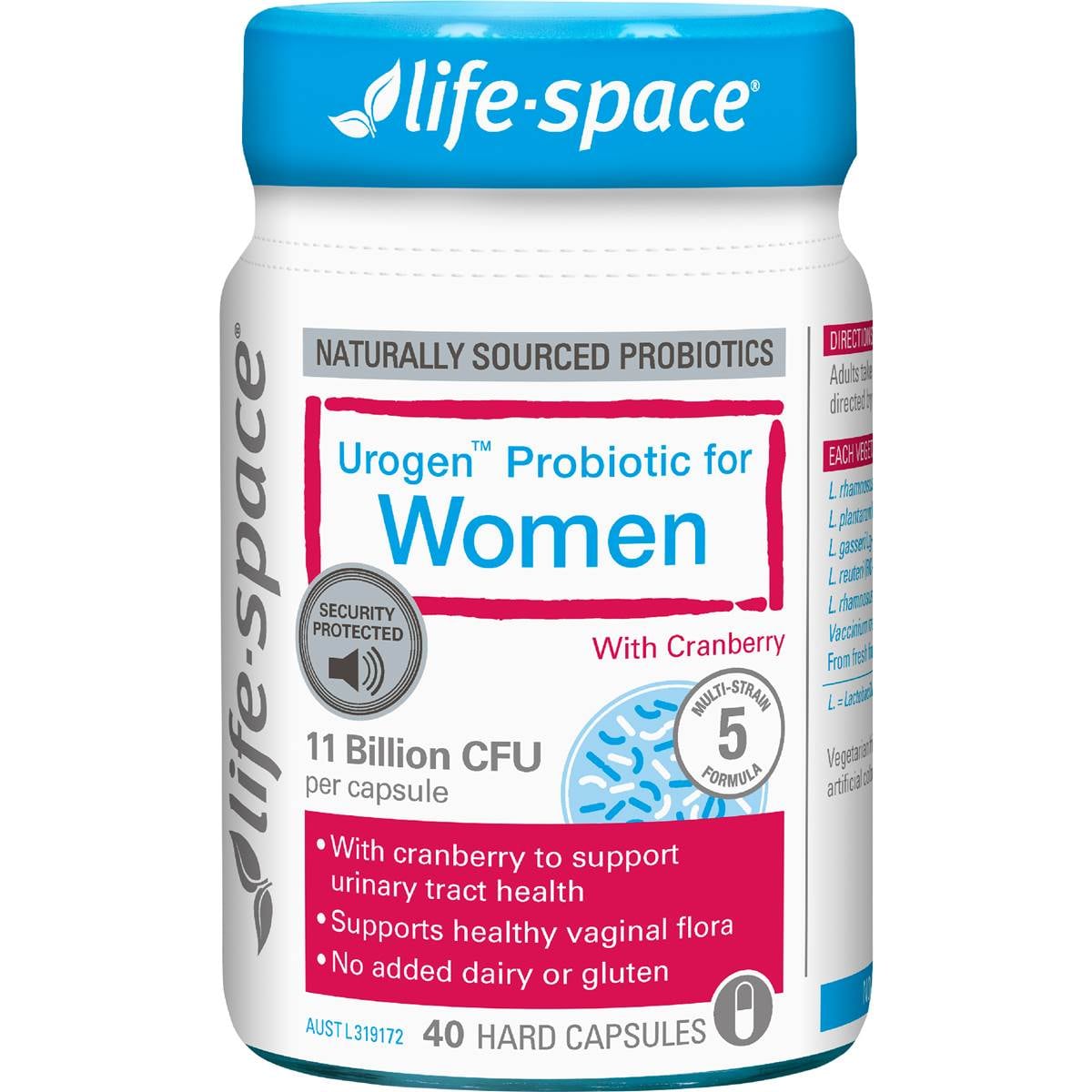 Life-Space Urogen Probiotic For Women Capsules 40 pack