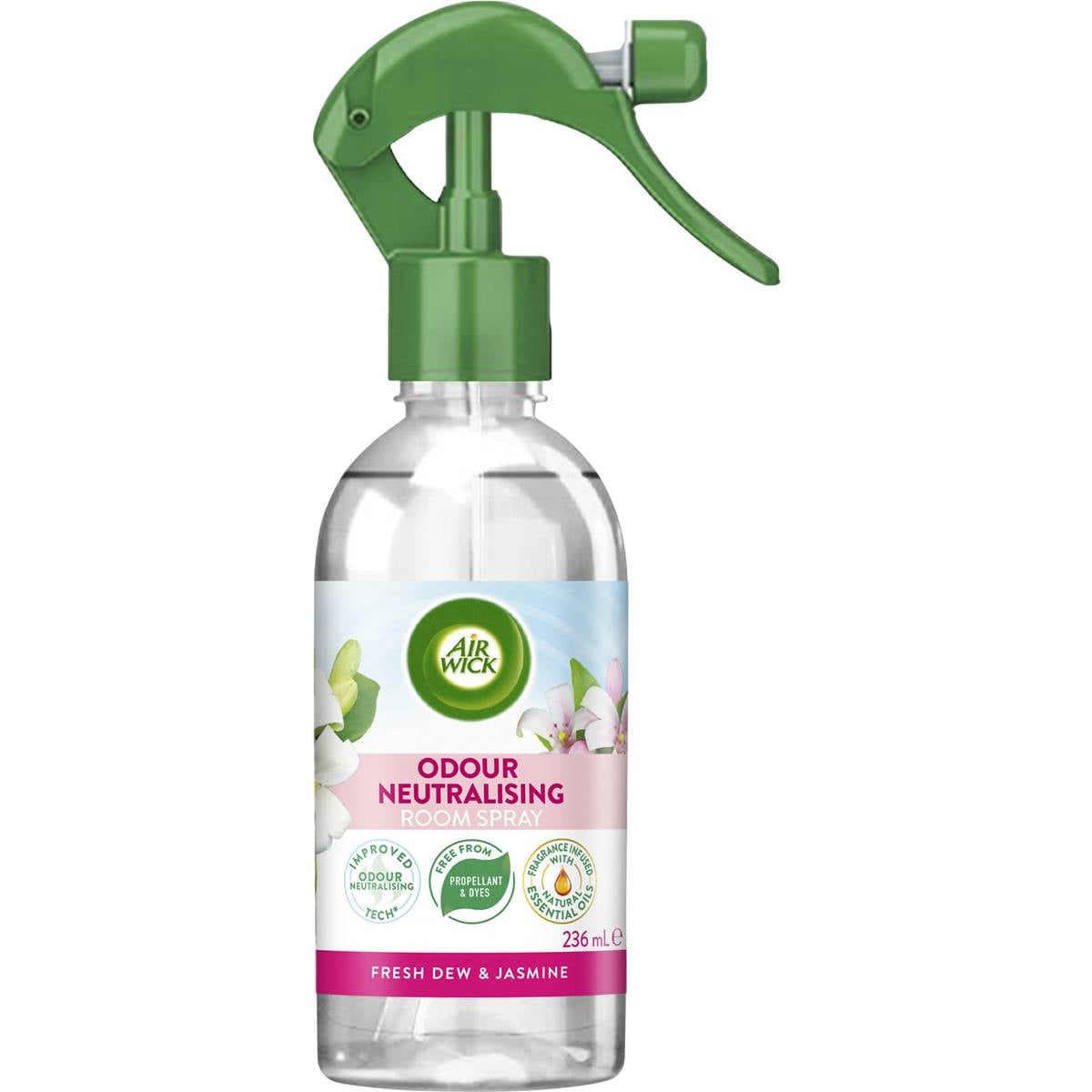 Air Wick Odour Neutralising Room Spray Fresh Dew & Jasmine 236mL